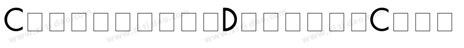 CruiselineDisplayCaps Italic字体转换
